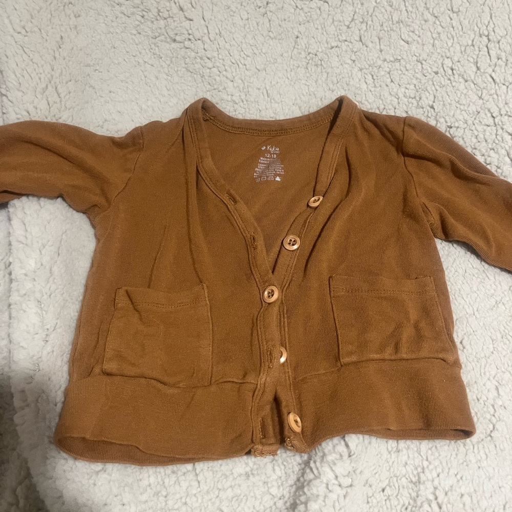 Kyte 12-18 Nutmeg Cardigan